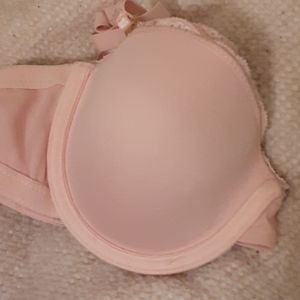 Rose pink bra